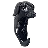 家庭用Chineseホームインテリア壁フック動物デザインPothook Pigブラック