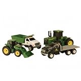 John Deere Construction Vehicle (4-Pack) - Colors May Vary [並行輸入品]