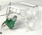 ソーラーLED　個性的な庭園灯、外灯　G-ELS-3W-CLE　240ルーメン【１年保証】
