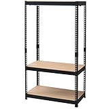 山善(YAMAZEN) ハンガーラック ブラック 幅81×奥行41×高さ150cm