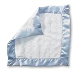 スワドルデザインズ 安心毛布 ベビーラビー パフサークルウィズパステルトリム パステルブルー 1枚セット SD-059PB 【日本正規品】