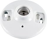 GE Porcelain Lampholder, Keyless, White 18304 [並行輸入品]