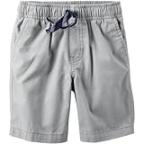 Carter's(カーターズ) プルオンキャンバスショーツ グレー ボトムスショートパンツ 12ヶ月【並行輸入】