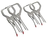 CH Hanson - 4 pc. C-Clamp Kit - 7 C-Clamp (2) & 11 C-Clamp (2) by CH Hanson