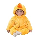 FashionFits　冬着ぐるみ 子供用　 鴨着ぐるみ 動物パジャマ/動物仮装衣装　Ｌサイズ