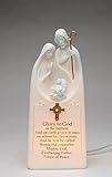 9.25 Inch Holy Family Scene with "Glory to God" Quote Nightlight by ATD [並行輸入品]