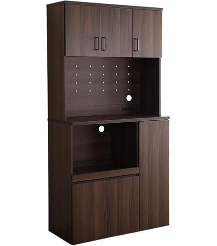 Amazon｜アイリスオーヤマ キッチンラック 食器棚 棚 収納棚 ラック