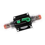 Dolity 　10A-100A　防水　回路ブレーカー　遮断器　サーキット　12V / 24V / 32V DC 車用　 - 60A