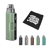 【Minican対応】Aspire Pulz Pro Pod Kit アスパイア パルス プロ｜0.6Ω新カートリッジ搭載／1400mAhバッテリー＆30W出力／FlavorKitchenミニポーチ付属／VAPE（ベイプ）電子タバコ スターターキット (Green)