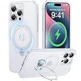 【2024最高傑作&定点360度回転】CASEKOO iPhone 15 Pro Max 用 ケース 超強磁力 米軍MIL規格 耐衝撃 高耐