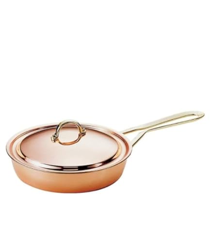 Amazon｜遠藤商事 業務用 エトール 片手深型鍋 18cm 銅・真鍮・錫 日本