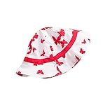 Marc janie赤ちゃん女の子Bow Brim Sun Protection Hat カラー: レッド