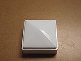 新しいフェンスポストプラスチックホワイトキャップ2 x 2 ( 16パック) Made in USA