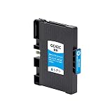 【pomme】 GC42C シアン 顔料 単品 リコー対応 インク 残量表示機能付 ISO14001/ISO9001認証工場 (GC42 GC42H)