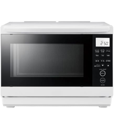 Amazon | ER-D70B-W ホワイト 石窯ドーム オーブンレンジ 26L | 東芝