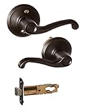 Schlage f10-fla-716 Aged Bronze（ライフタイム仕上げ）Passage Flairスタイルレバー