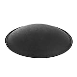 Perfk センターキャップ 紙 ブラック スピーカー・ユニット修理交換用パーツ サブ ウーファー ベースダストキャップ 全10サイズ - 110mm