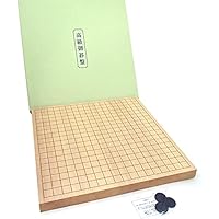 囲碁盤　新かや10号卓上接合碁盤　ランクは比較的木のクセの比較的少ないランク　松竹（ゴムパッド付）