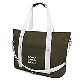[PasoLigero] トートバッグ マザーズバッグ キャリーバッグ ショルダーバッグ ジムバッグ メンズ レディース 大容量 2層式 弁当・靴収納 A4サイズ ポーチ付き 2WAY 人気 多機能 