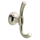 Franklin Brass BEX35-SN Bexley Double Robe Hook, Satin Nickel [並行輸入品]