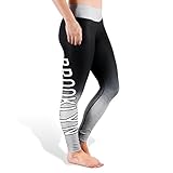 KLEW NBA Brooklyn Netsグラデーションプリントレギンス S ブラック