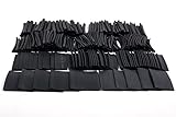SummitLink 415 Pcs Black Assorted Heat Shrink Tube 10 Sizes Tubing Wrap Sleeve Set Combo [並行輸入品]