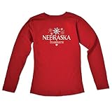 NCAA GirlsロングスリーブTシャツ XS レッド