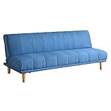 タンスのゲン 3人掛け ソファベッド リクライニング ソファーベッド シングル Steed ネイビー 31200001 03