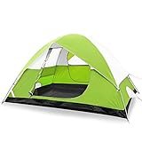 SKYLINK テント 4/6人用 アウトドア用 自立式 二重層 コンパクト PU2000mm ハイキング キャンプ 組立簡単 通気