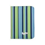 Content&Calm Traveller Passport Cover (Blue Stripe) by Content&Calm