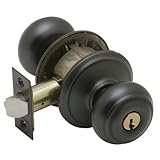 Schlage F51VGEO716 Georgian Entry Knob, Aged Bronze [並行輸入品]