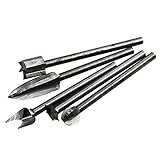 F Fityle 5点セット　ロータリーヤスリ　回転ヤスリ　木工ツール 超硬 研磨工具　3mmシャンク - 3x6mm