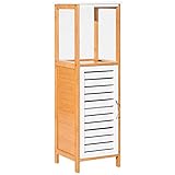 38 " Functional竹バスルームストレージラックW / 2シェルフ