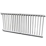 サファイア 転落防止 窓 ベビーガード 転落防止柵 窓フェンス 窓 防犯 子供 ベビーフェンス ウィンドガード 連結可能 窓 突っ張り 転落防止柵 セーフティー 育児 安全ゲート 幼稚園 (ホワイト-1か所(3枚入り))