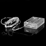 ランプ – TOOGOO ( R )バッテリ40 LEDストリングライト暖かいホワイト電池式ドロップ