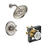Delta Delta KSDCA-T14297-H795-SS Cassidy Shower Kit Pressure-Balance Single-Function Cartridge with 