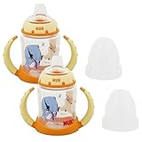 NUK Disney Winnie the Pooh 5 Ounces Learner Cup Silicone Spout, 6+ Months, 2 Count by Disney [並行輸入品]