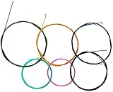 1セットレインボーナイロンクラシックギター弦6弦ギター交換用セット魅力的でファッション
