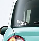 BABY IN CAR　ベイビーインカーステッカー　AK-BIC1W