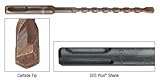 CRL 1/4 x 6 Thundertwist S.D.S. Plus Uni-Shank Drill by CRL