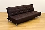 コンパクトソファベッド ソファベッド ソファ 高級感あるコンパクトソファベッド！ブラウン