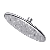Bopai 8インチラウンドCleanモダンDesigned降雨シャワーヘッド調節可能な回転ボール1 / 2インチIPS標準コネクタバスルーム、ポリッシュクローム 9-inches round SW0