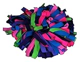 ポンチーズ  Pomchies アメリカ発 ヘアアクセサリー チアリーダーのポンポンのようなカラフルで可愛いデザイン 水着素材を使用 Pomchie カレイドスコープ