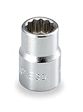 トネ(TONE) ソケット(12角) HP3D-11 差込角9.5mm(3/8") 二面幅11mm