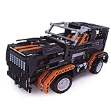 MolySunビルディングブロック電気リモートコントロール車キッズ子供の教育玩具