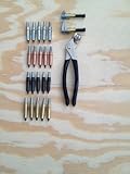Aircraft Specialty Original Cleco Fastener Starter Kit- Cleco Fasteners, Clamps, and Padded Pliers! 