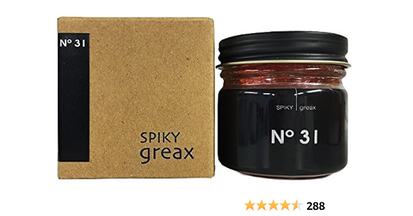 Amazon イリヤコスメティクス スパイキー グリークス 31 60g Iriya Cosmetics イリヤ化学 ヘアワックス ポマード 通販