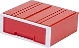 天馬 プロフィックス スタック引出しM 幅28×奥行26×高さ10cm レッド