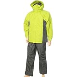 タルテックス（TULTEX） メンズ 軽量防水防寒スーツ ライムイエロー×チャコール L965503 3L