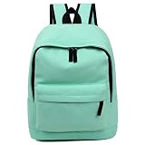 Kmideo　バッグパック　単色　かわいい　おしゃれ リュック レディース 通学 女子 軽量 Daypack 大容量 アウトドア リュックサック 人気 高校生 学生 かわいい 旅行 デイパック　iph